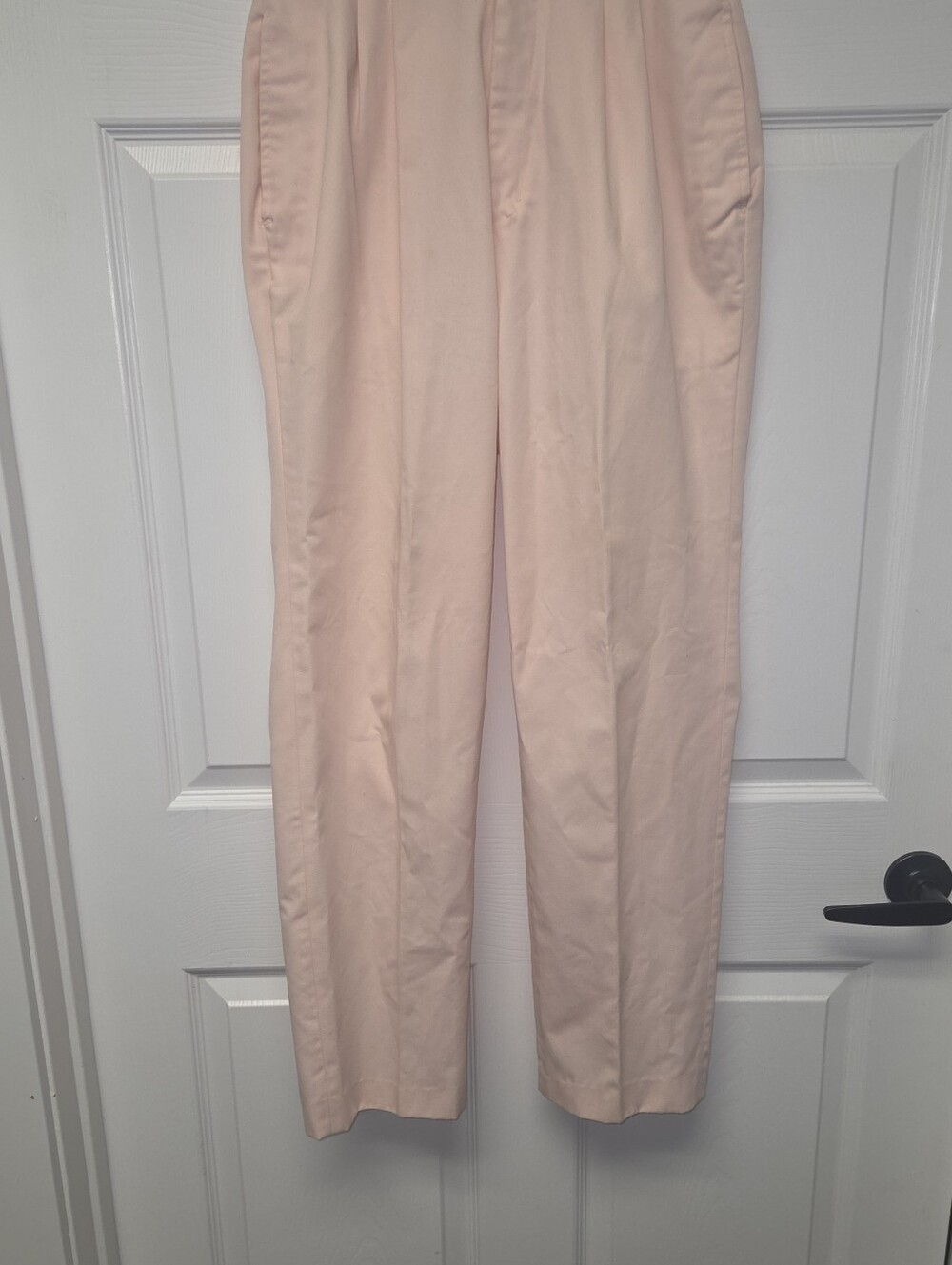 Vintage Willow Bay light soft pink pleated pants, women's size 11/12